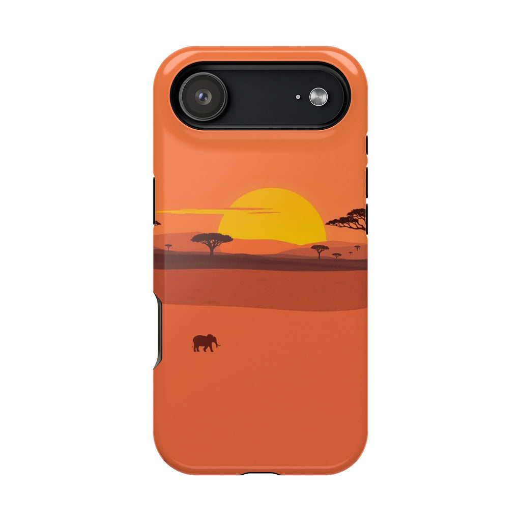 iPhone Sunset Amber And Peach Savanna Horizon Slim iPhone Everyday · iPhone Case
