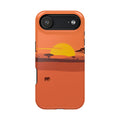 iPhone Sunset Amber And Peach Savanna Horizon Slim iPhone Everyday · iPhone Case