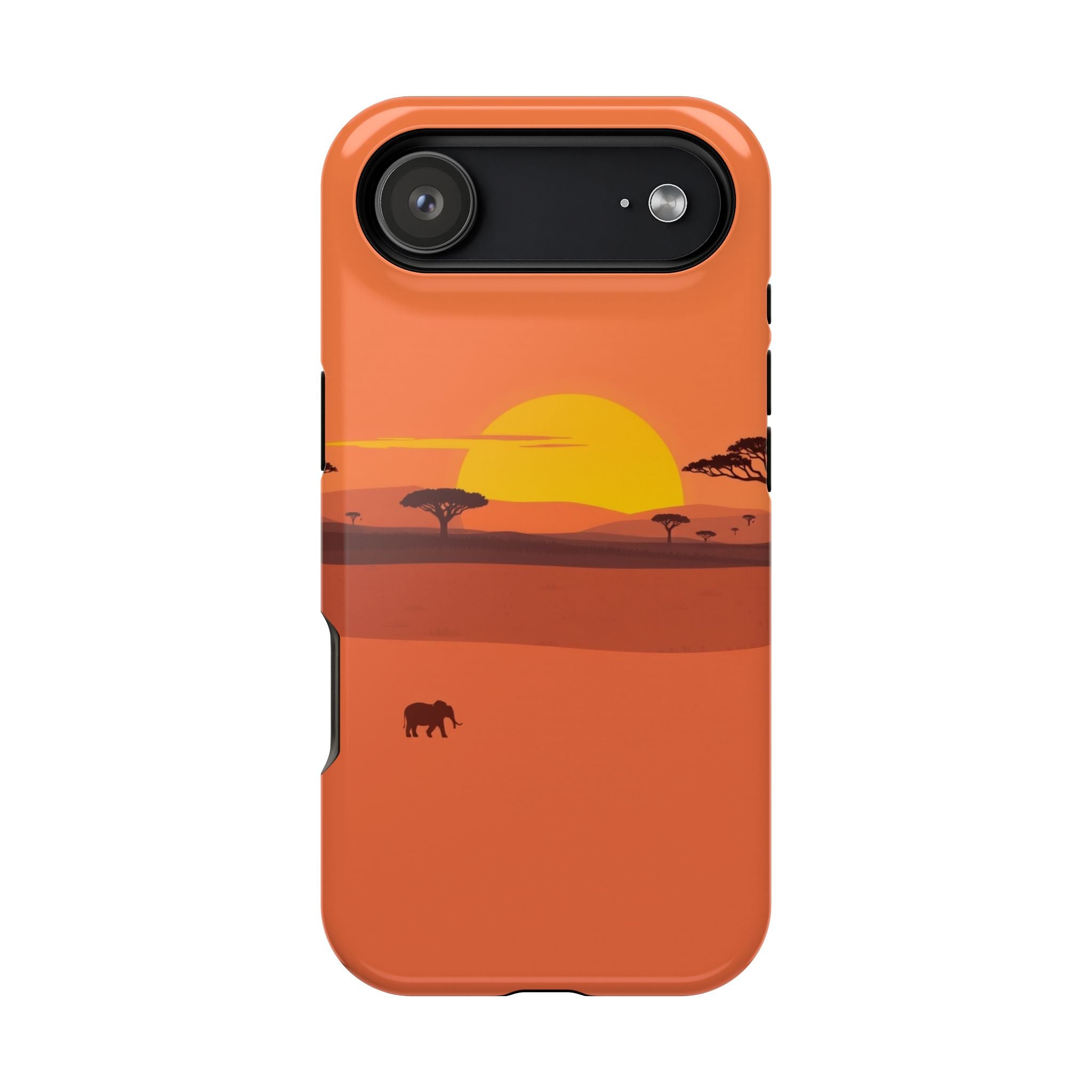 iPhone Sunset Amber And Peach Savanna Horizon Slim iPhone Everyday · iPhone Case