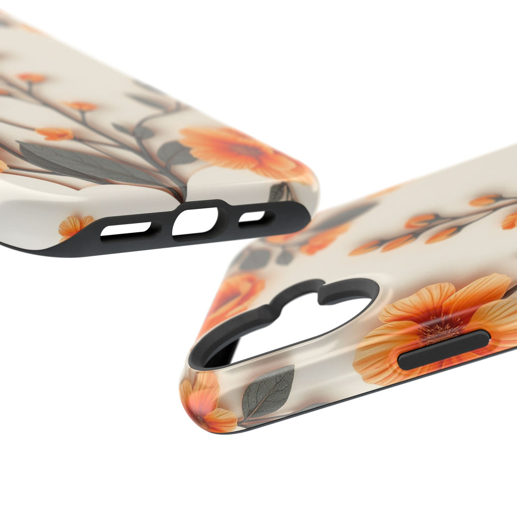 iPhone Vintage Botanical Print Paper Cut Art Slim iPhone Everyday · iPhone Case
