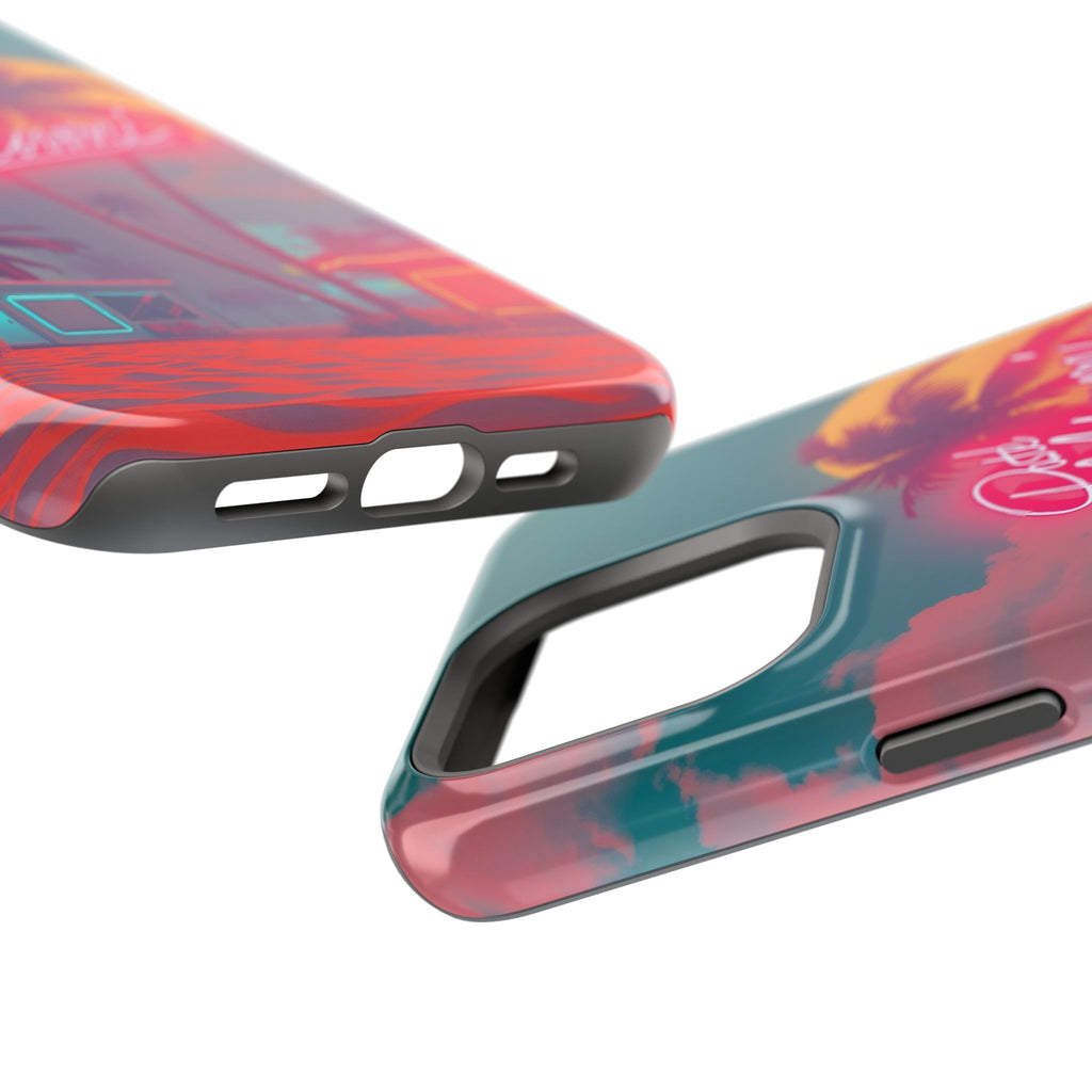 iPhone 1980s Pastel Miami Enchanted Art Slim Everyday Designer Case · iPhone Cas