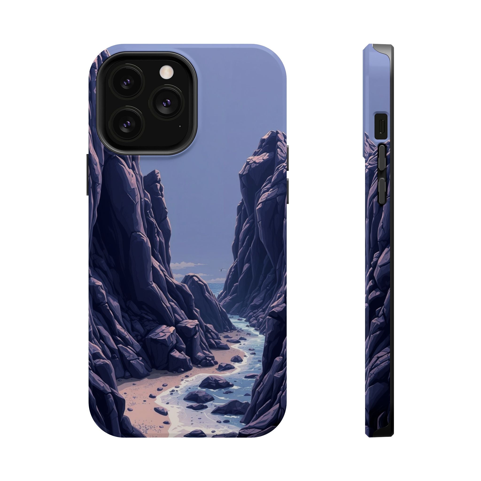 iPhone Rocky Coastline Mystic Art Bold Modern Everyday Snap Case · iPhone Case