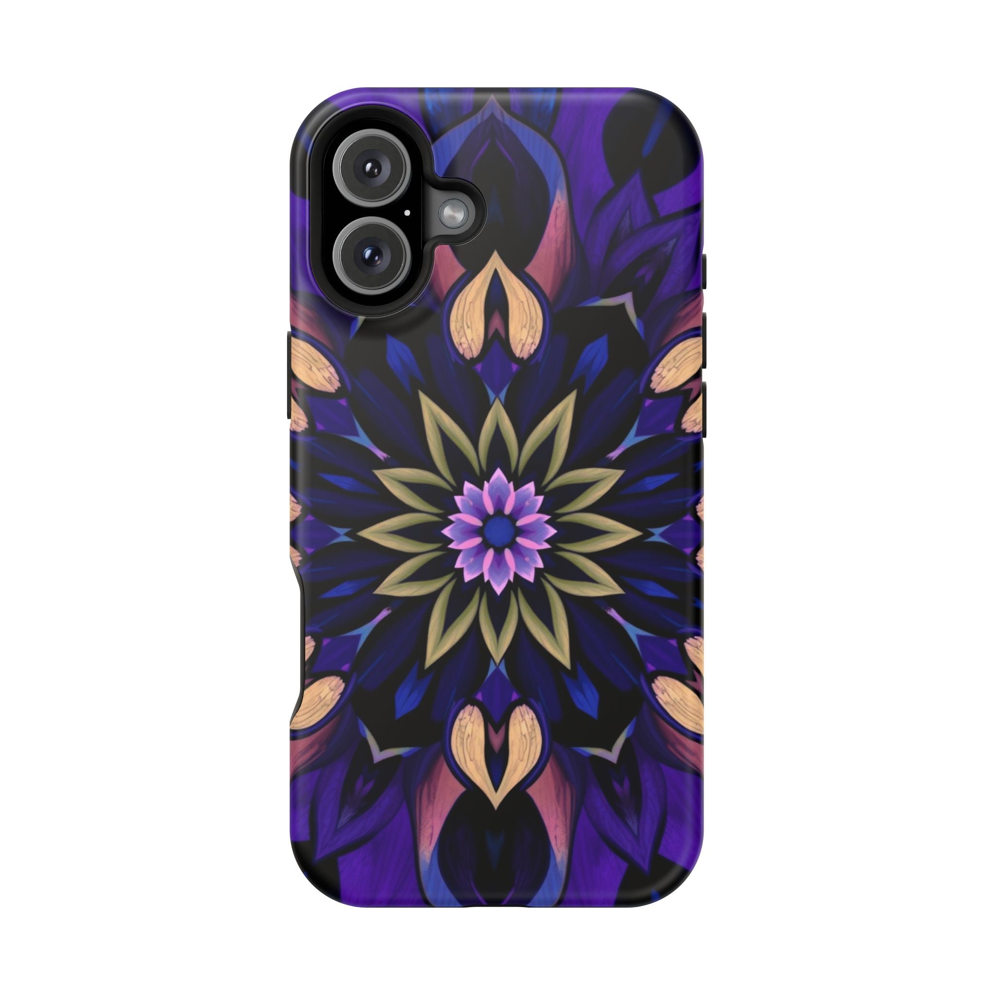 iPhone Floral Mandala Mystic Art Bold Modern Everyday Snap Case · iPhone Case