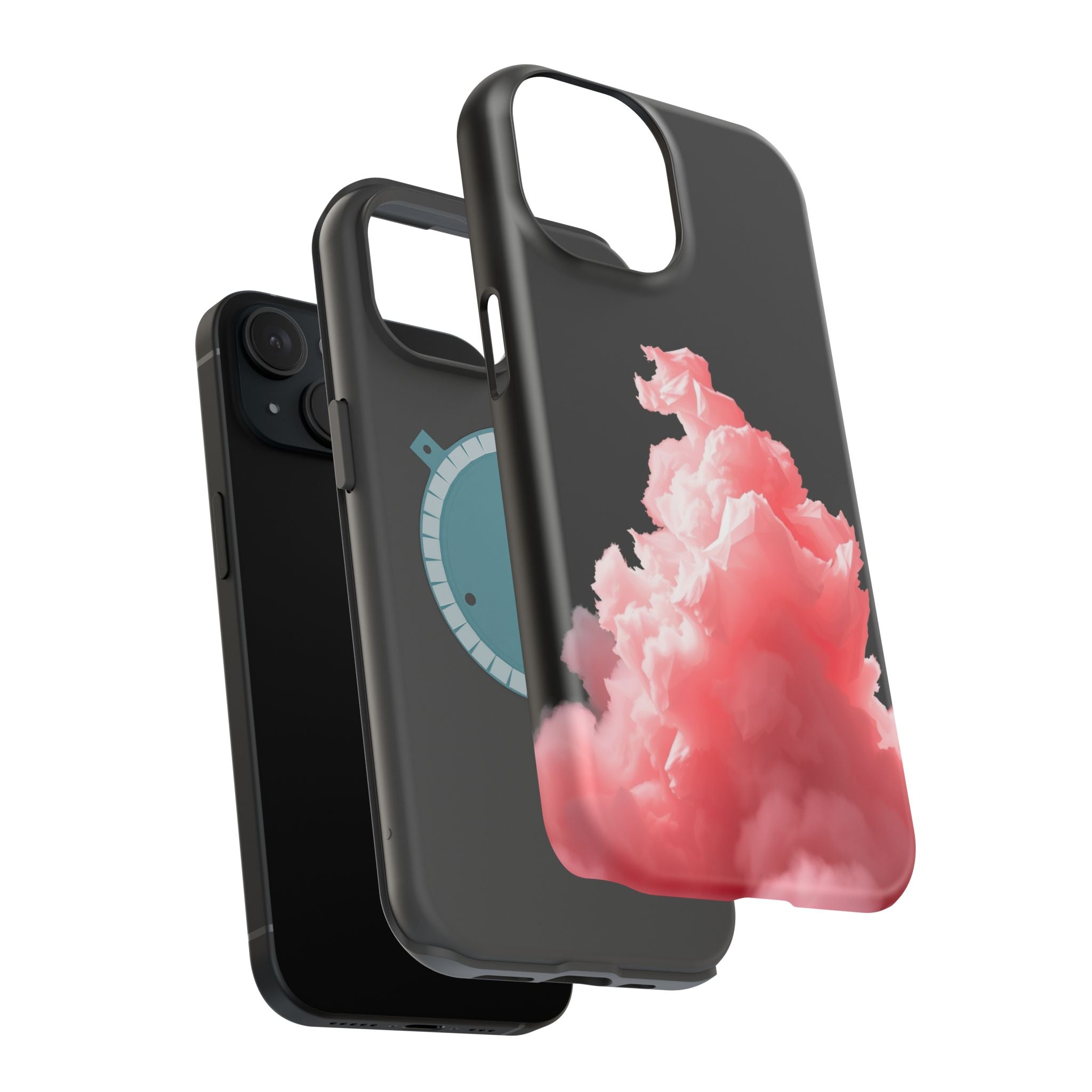 iPhone Earthy Pastel Floral Cloud Design Slim Everyday iPhone Designer · iPhone