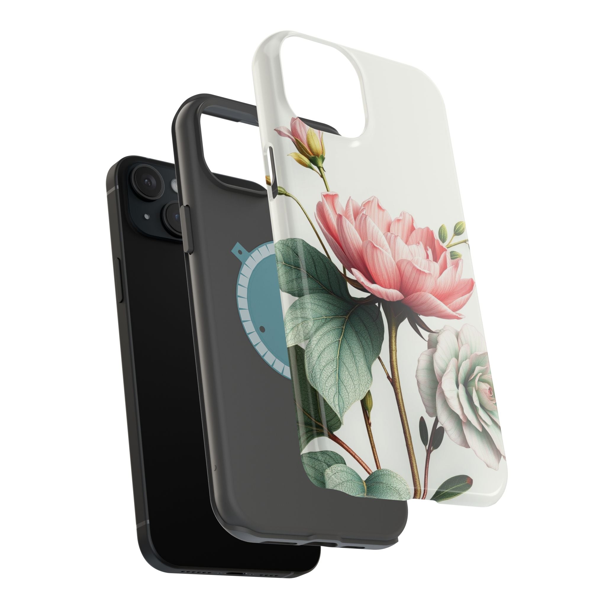 iPhone Vibrant Vintage Botanical Print Design Clean iPhone 14 Minimal · iPhone C