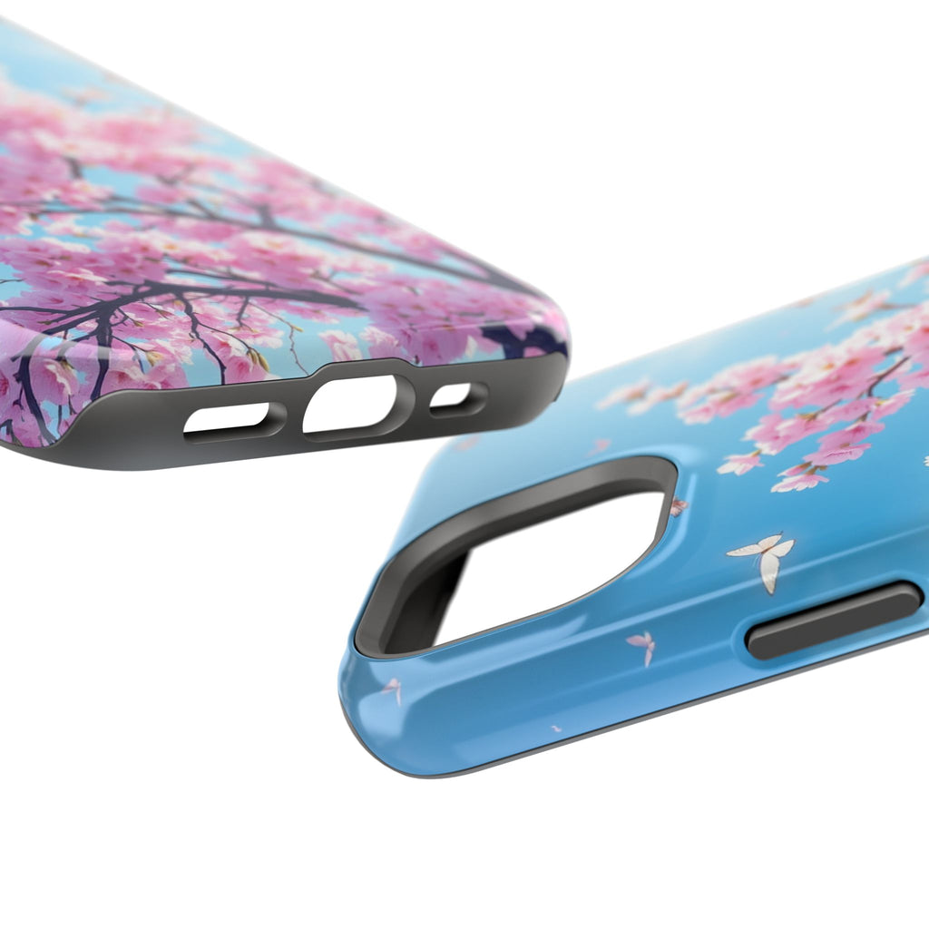 iPhone Cherry Blossom Floral Slim Everyday Designer Case · iPhone Case