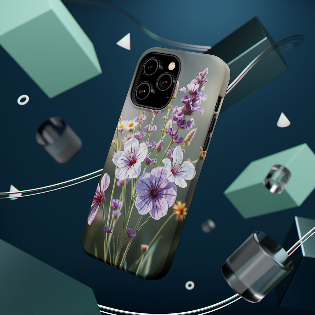 iPhone Wildflower Bunch Enchanted Art Slim Everyday Designer Case · iPhone Case