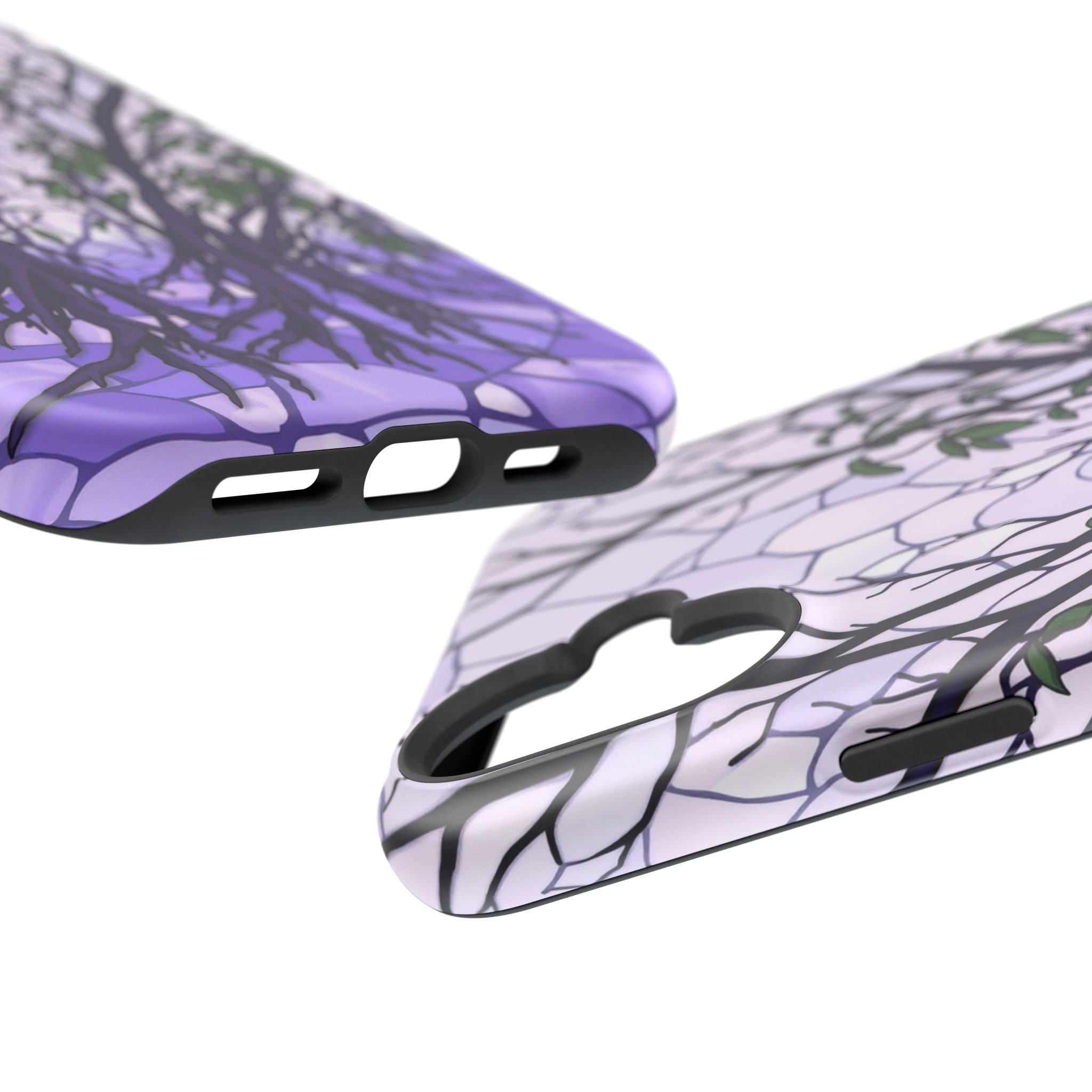 iPhone Lavender And Pearl Mangrove Roots Slim Everyday iPhone Designer · iPhone