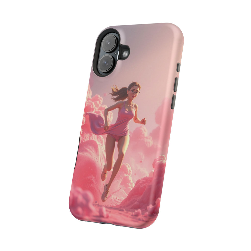 iPhone on Fumes 3D Digital Bold Modern Everyday Snap Case · iPhone Case