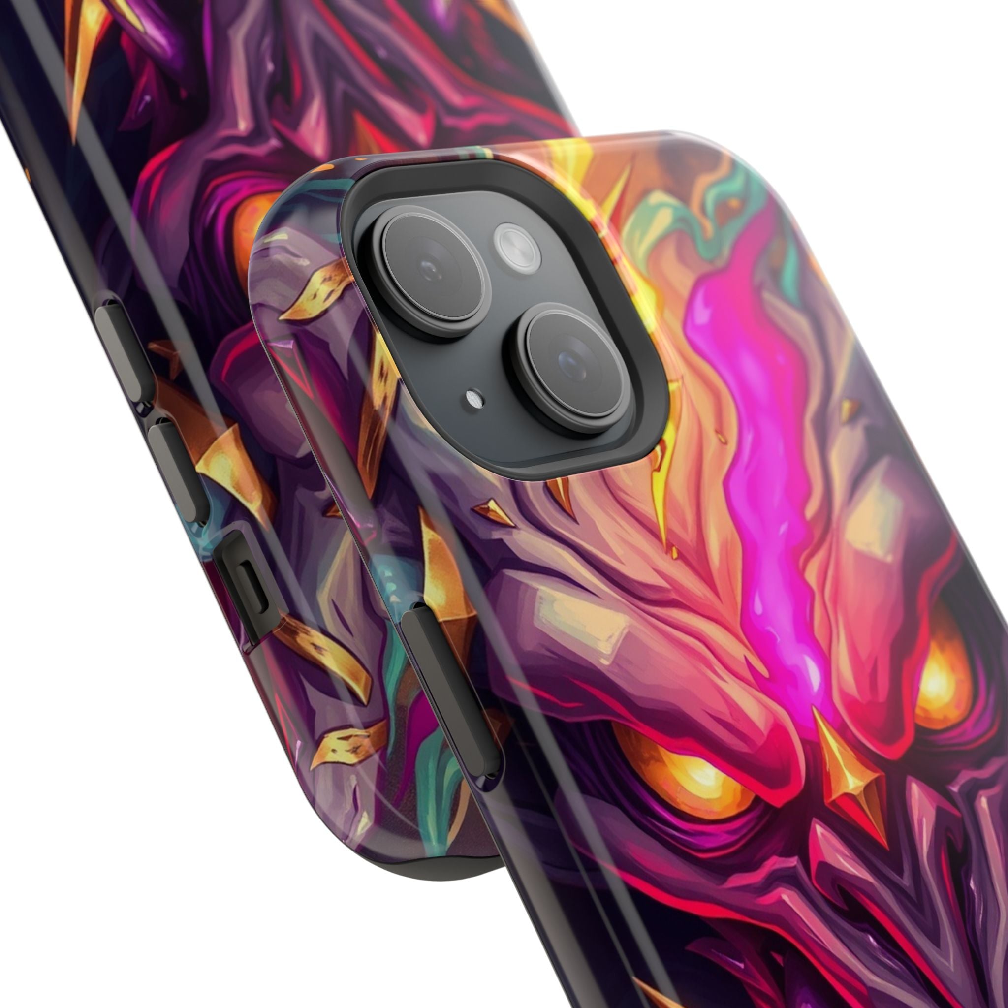 iPhone Chaos Goblin Energy Gold Foil Luxury Slim Everyday Designer Case · iPhone