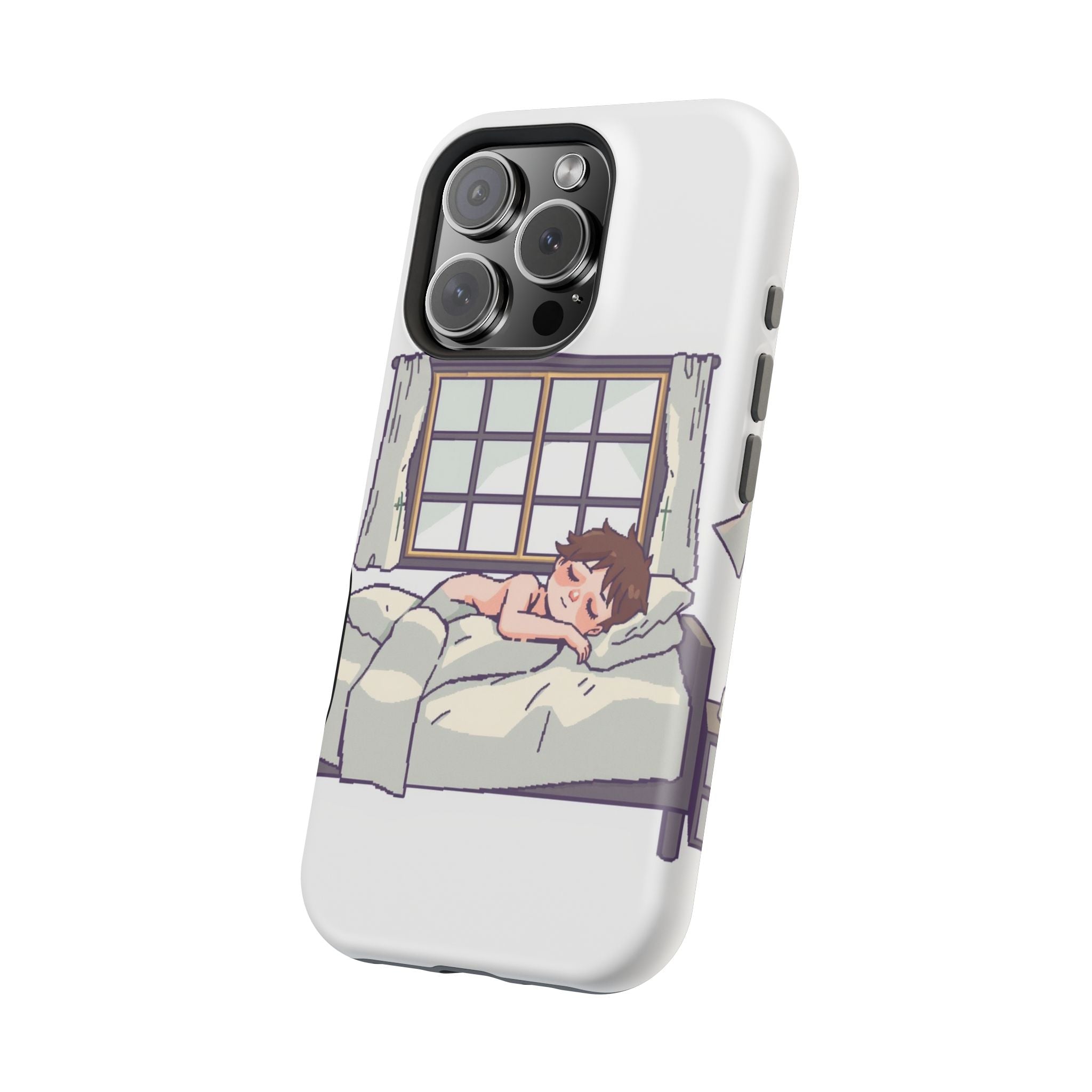 iPhone Do Not Disturb: Napping Bold Art Slim Everyday Designer Case · iPhone Cas