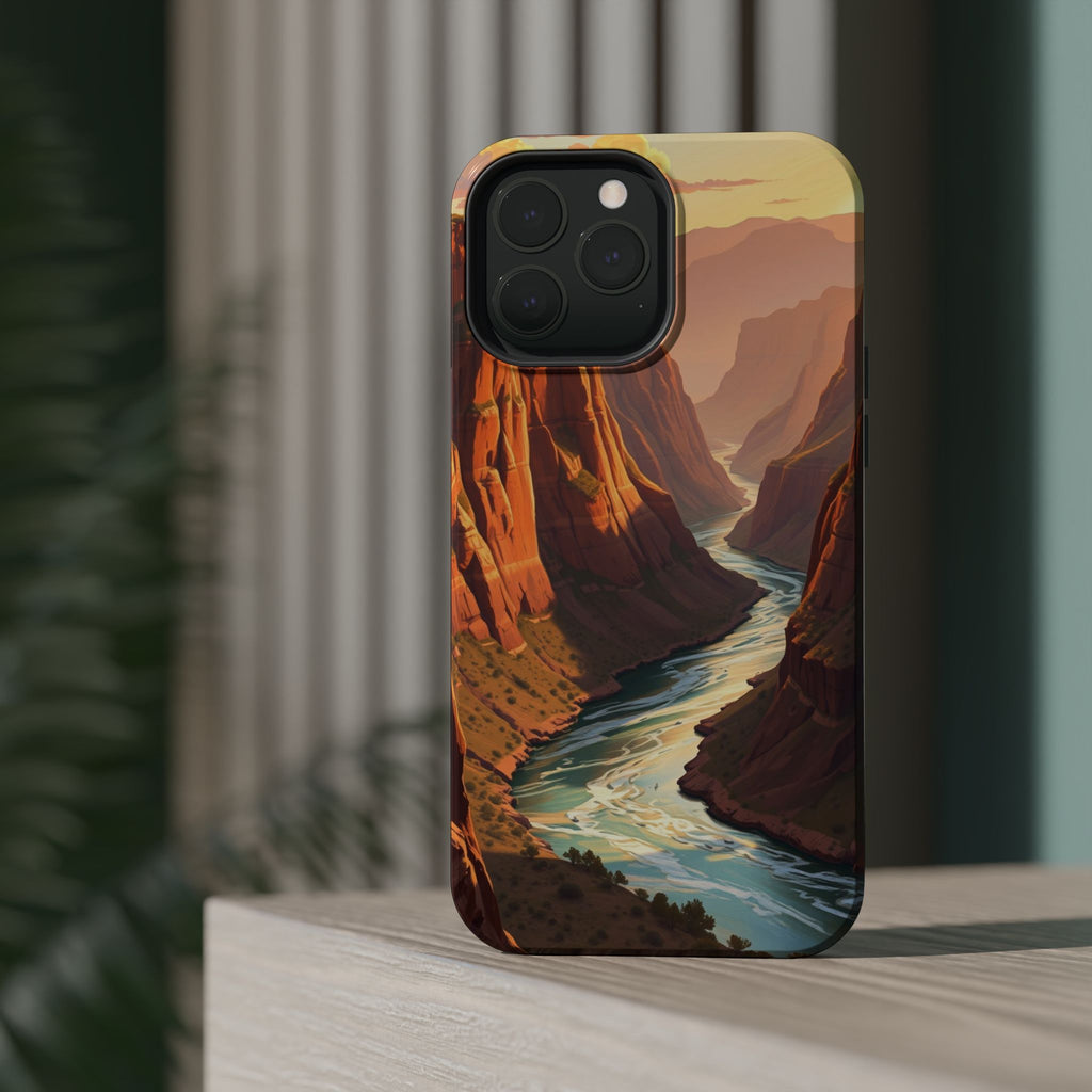 iPhone River Canyon Mystic Art Slim Everyday Designer Case · iPhone Case