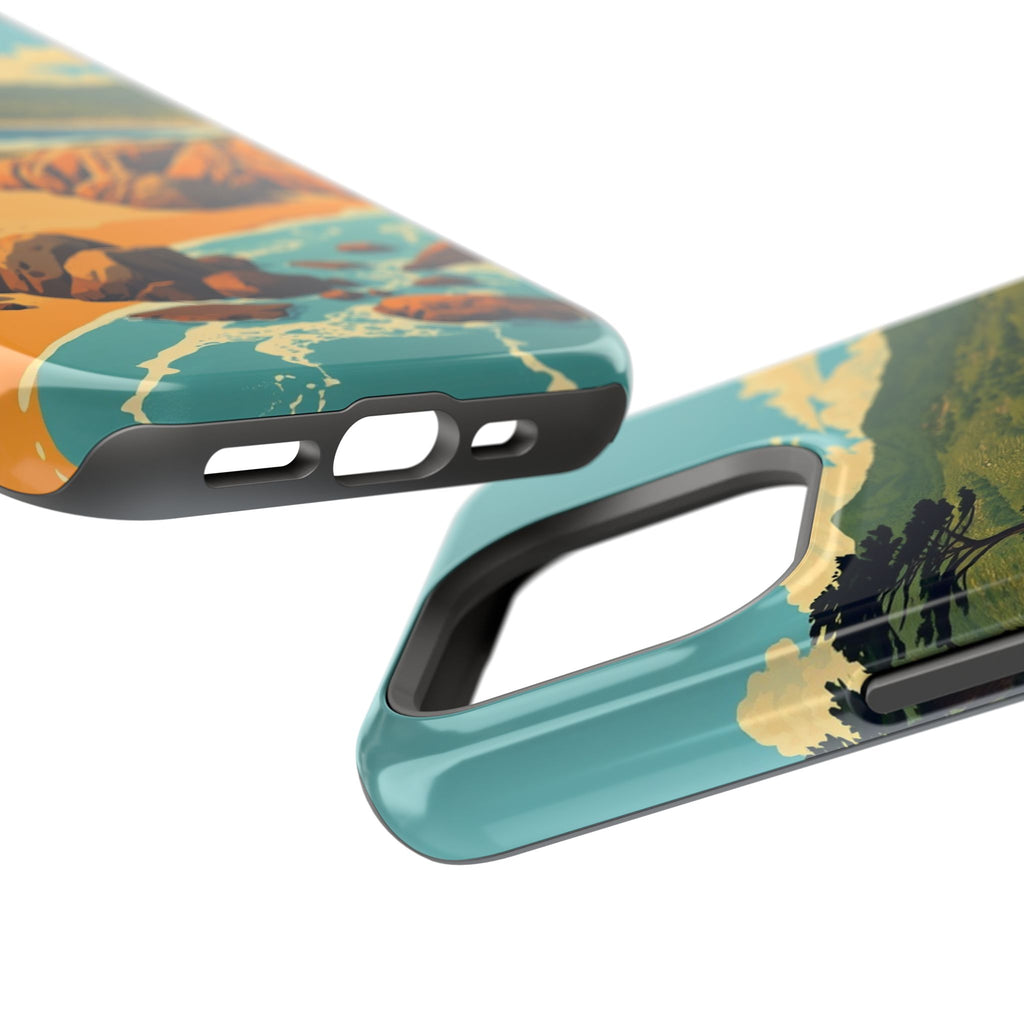iPhone Pebble Beach Vintage Retro Poster Slim Everyday iPhone Designer · iPhone