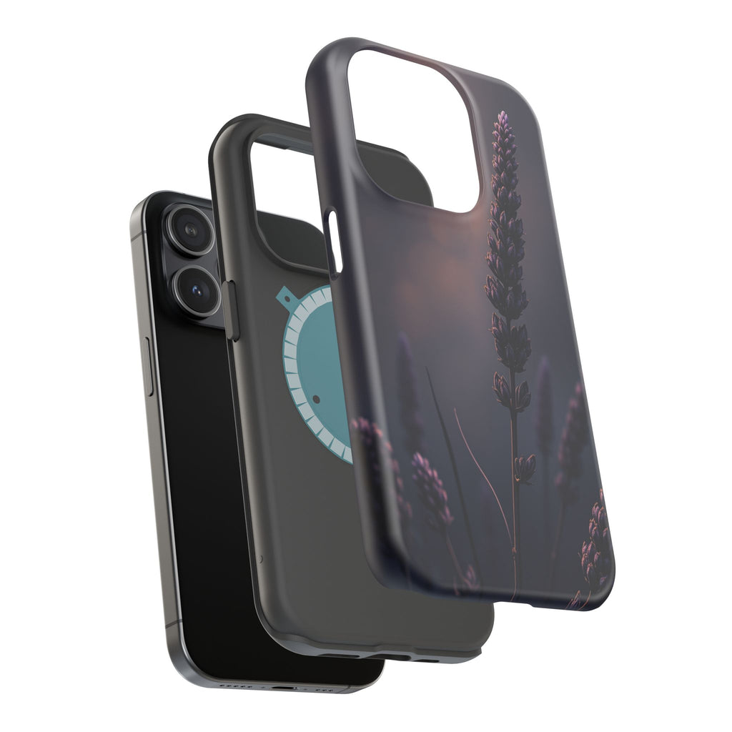 iPhone Lavender Haze Electric Art Clean Minimal Snap Case · iPhone Case