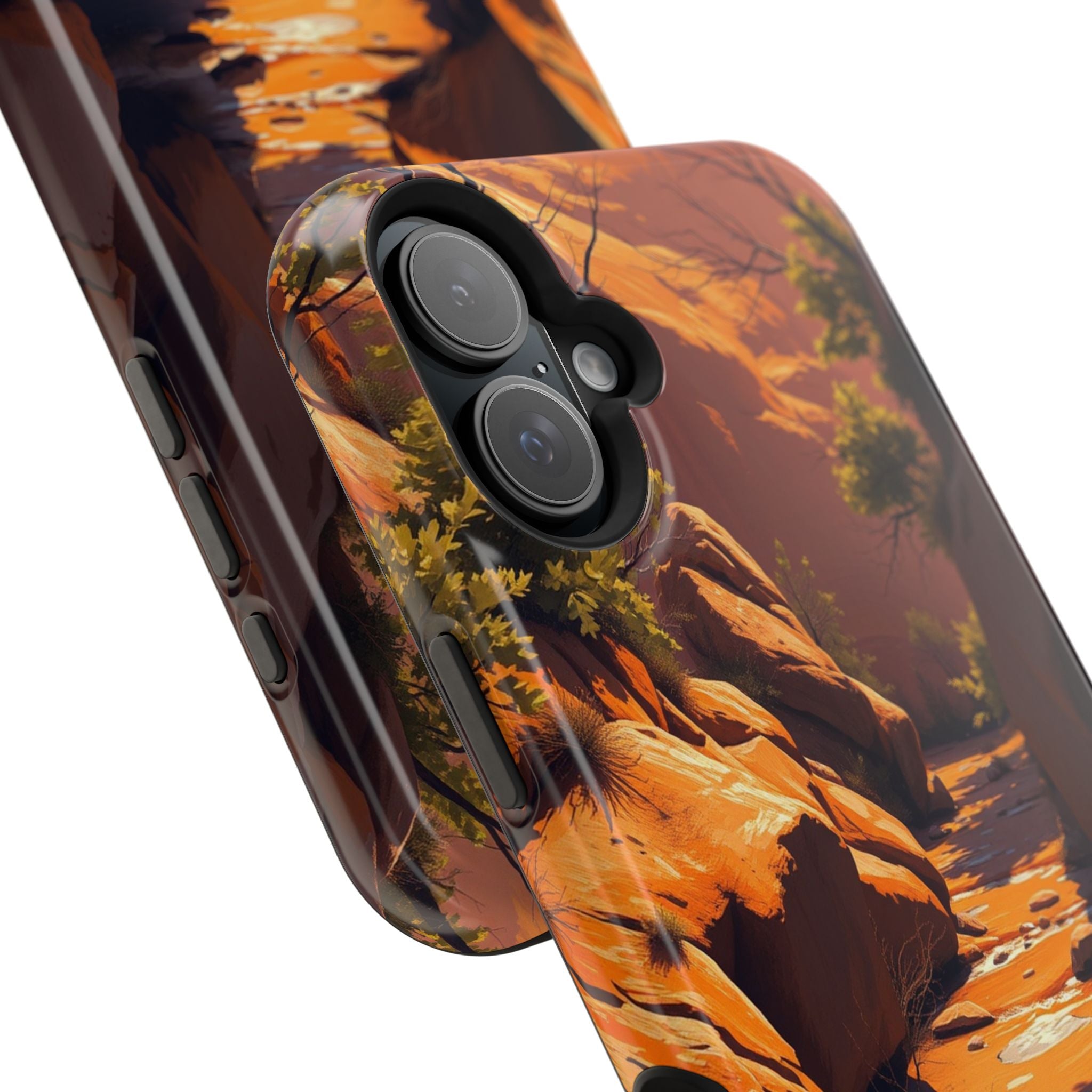 iPhone Spring Creek Bold Art Slim Everyday Designer Case · iPhone Case
