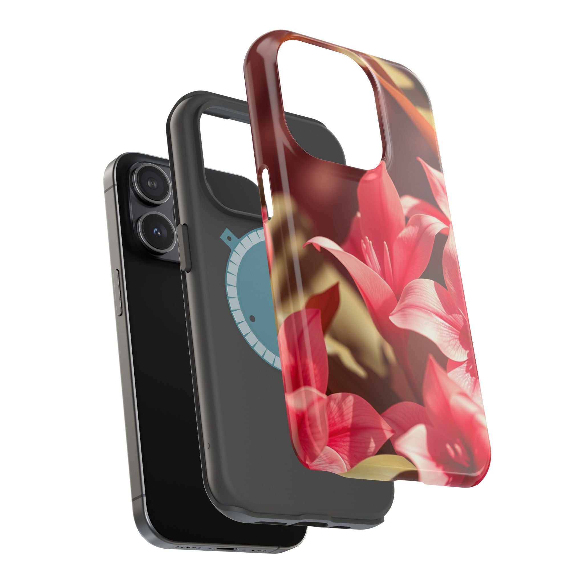 iPhone Radiant Jungle Floral Design Slim Everyday Designer Case · iPhone Case