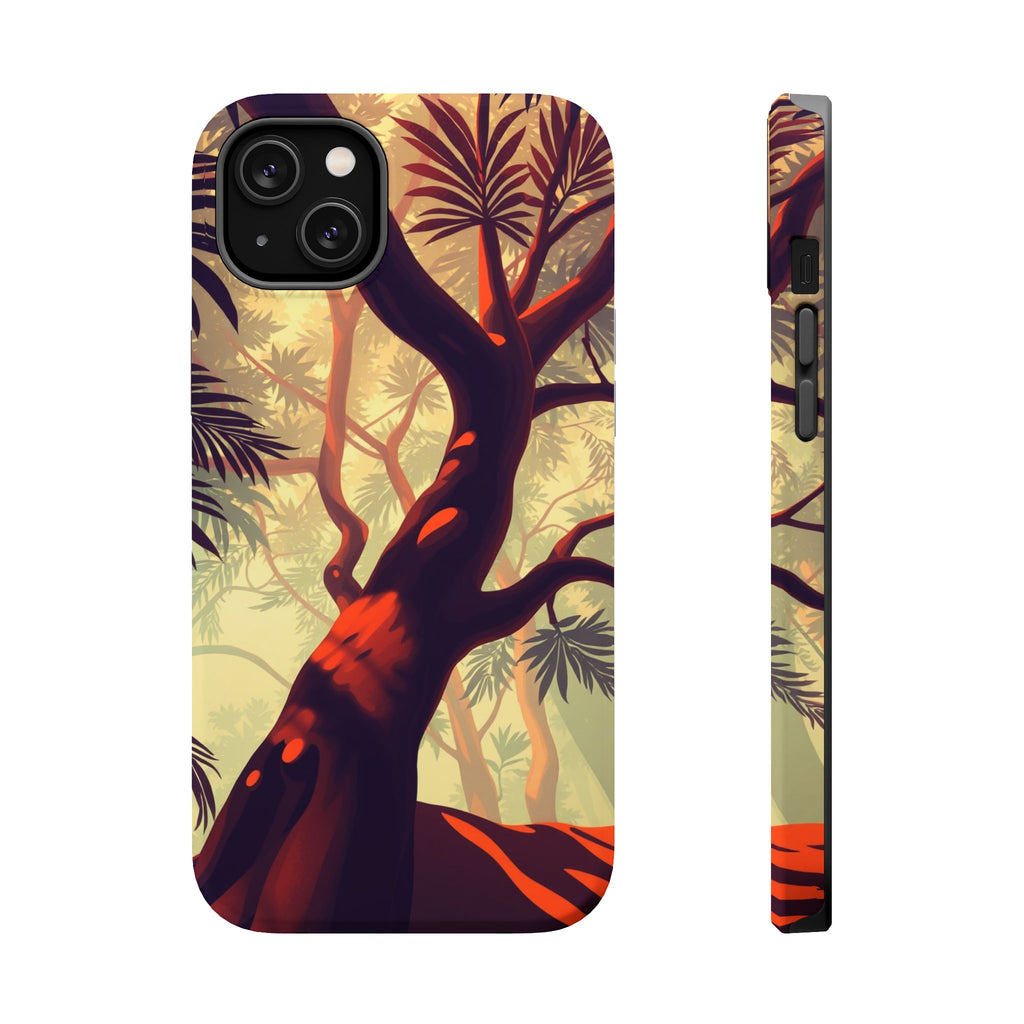 iPhone Burnt Orange And Sand Rainforest Canopy Clean iPhone 20 Minimal · iPhone