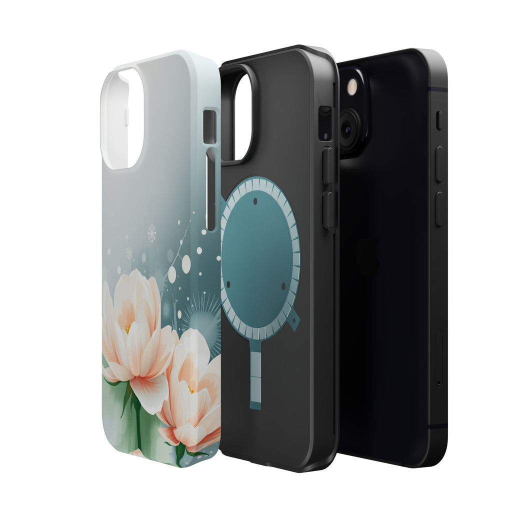 iPhone Serene Floral Watercolor Splash Design Slim iPhone Everyday · iPhone Case