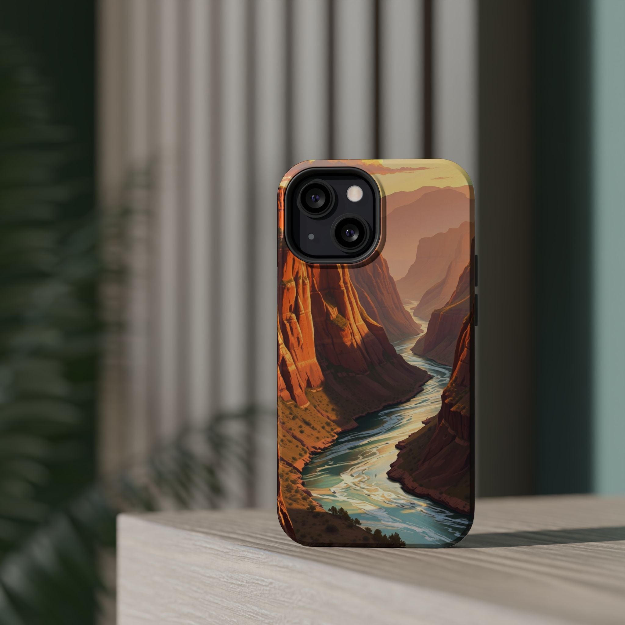 iPhone River Canyon Mystic Art Slim Everyday Designer Case · iPhone Case