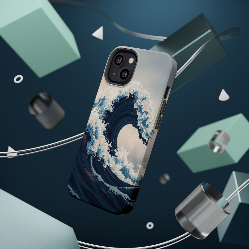 iPhone Ocean Wave Crash Grunge Distressed Slim iPhone Everyday Designer · iPhone