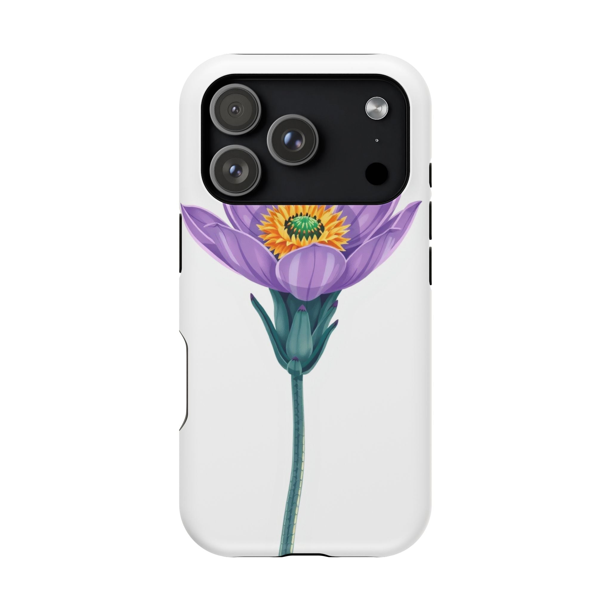 iPhone Indigo And Violet Desert Flower Slim Everyday Designer Case · iPhone Case