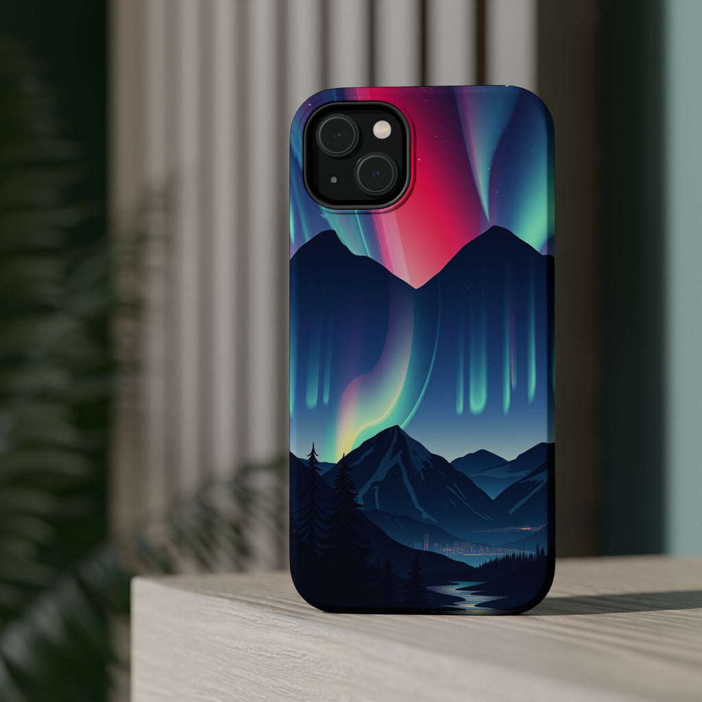 iPhone Dreamy Northern Lights Design Slim Everyday Designer Case · iPhone Case