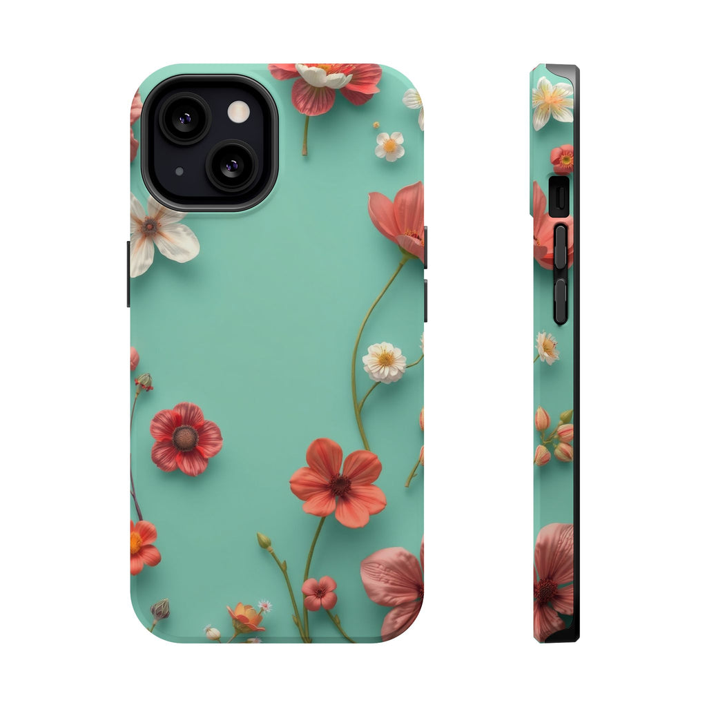 iPhone Pressed Botanicals 3D Digital Slim Everyday Designer Case · iPhone Case