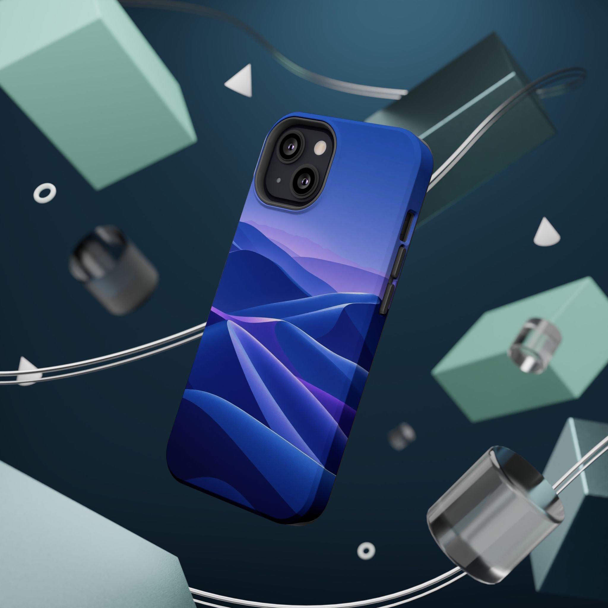 iPhone Rolling Hills Enchanted Art Bold Modern Everyday Snap Case · iPhone Case