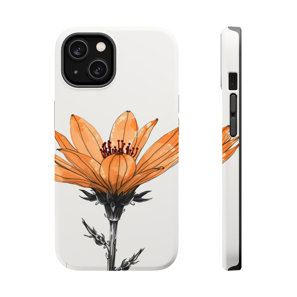 iPhone Earthy Desert Flower Design Bold Modern Everyday Snap Case · iPhone Case