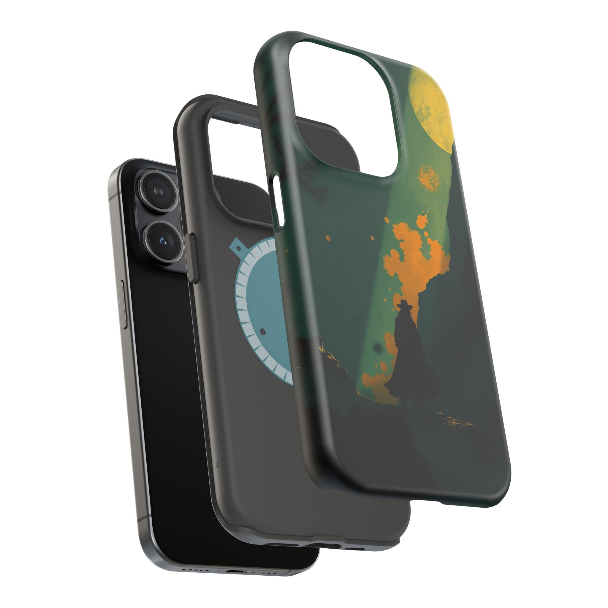 iPhone Mustard And Rust Dissolve Effect Slim Everyday iPhone Designer · iPhone C