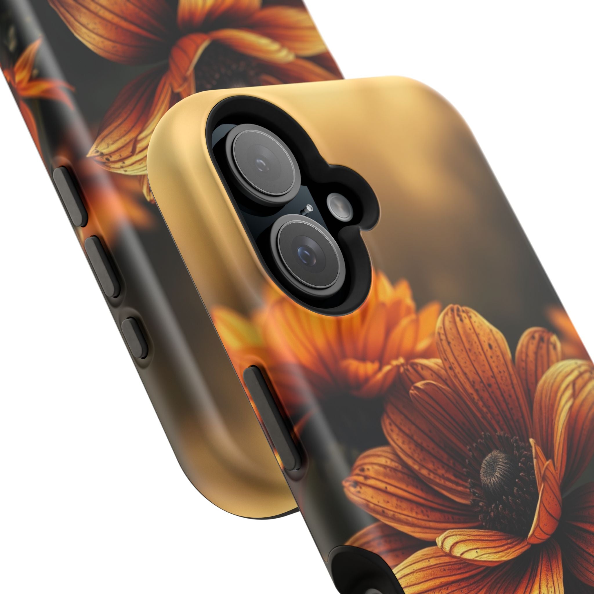 iPhone Radiant Floral Ombre Design Bold Modern Everyday Snap Case · iPhone Case