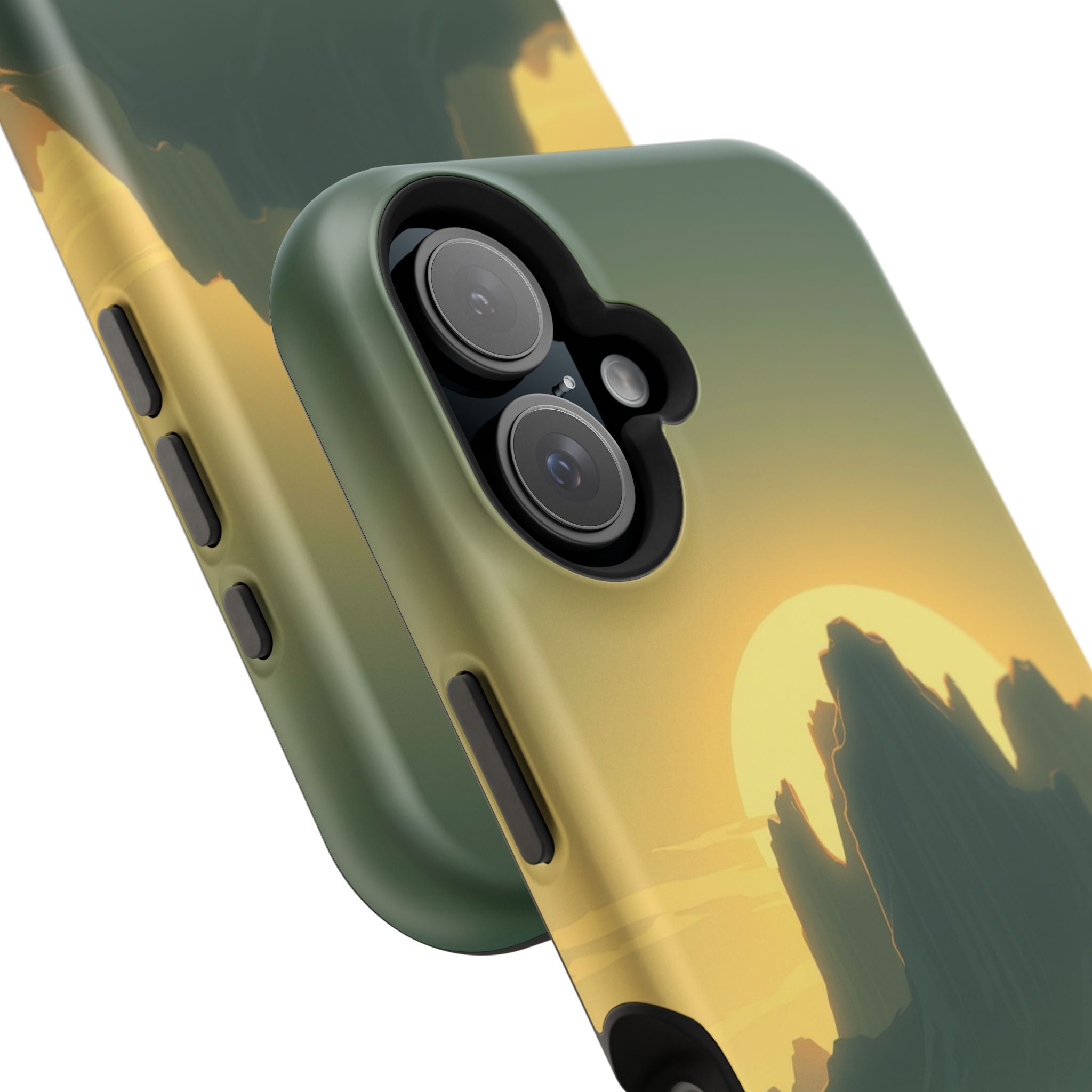 iPhone Mesa Sunset Dreamy Ethereal Bold Modern Everyday Snap Case · iPhone Case