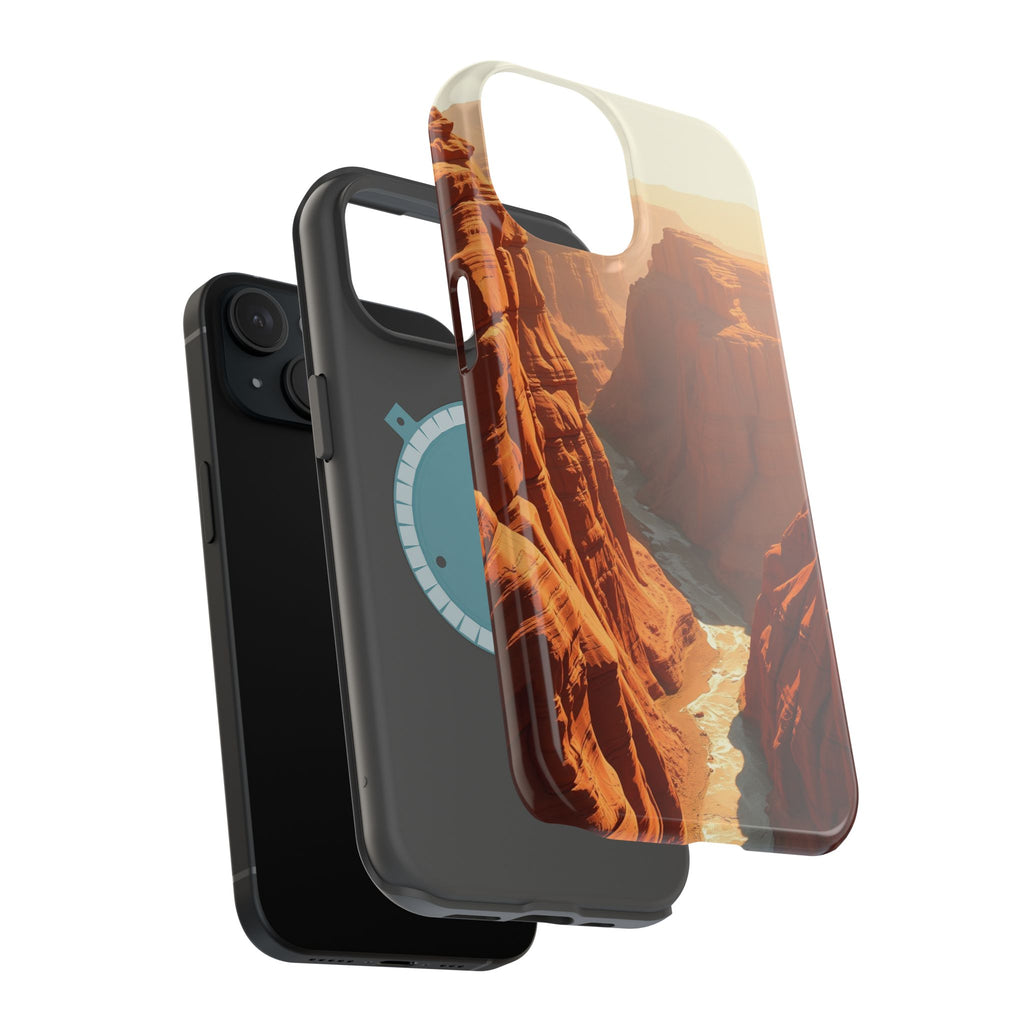 iPhone Vibrant River Canyon Design Bold Modern Everyday Snap Case · iPhone Case