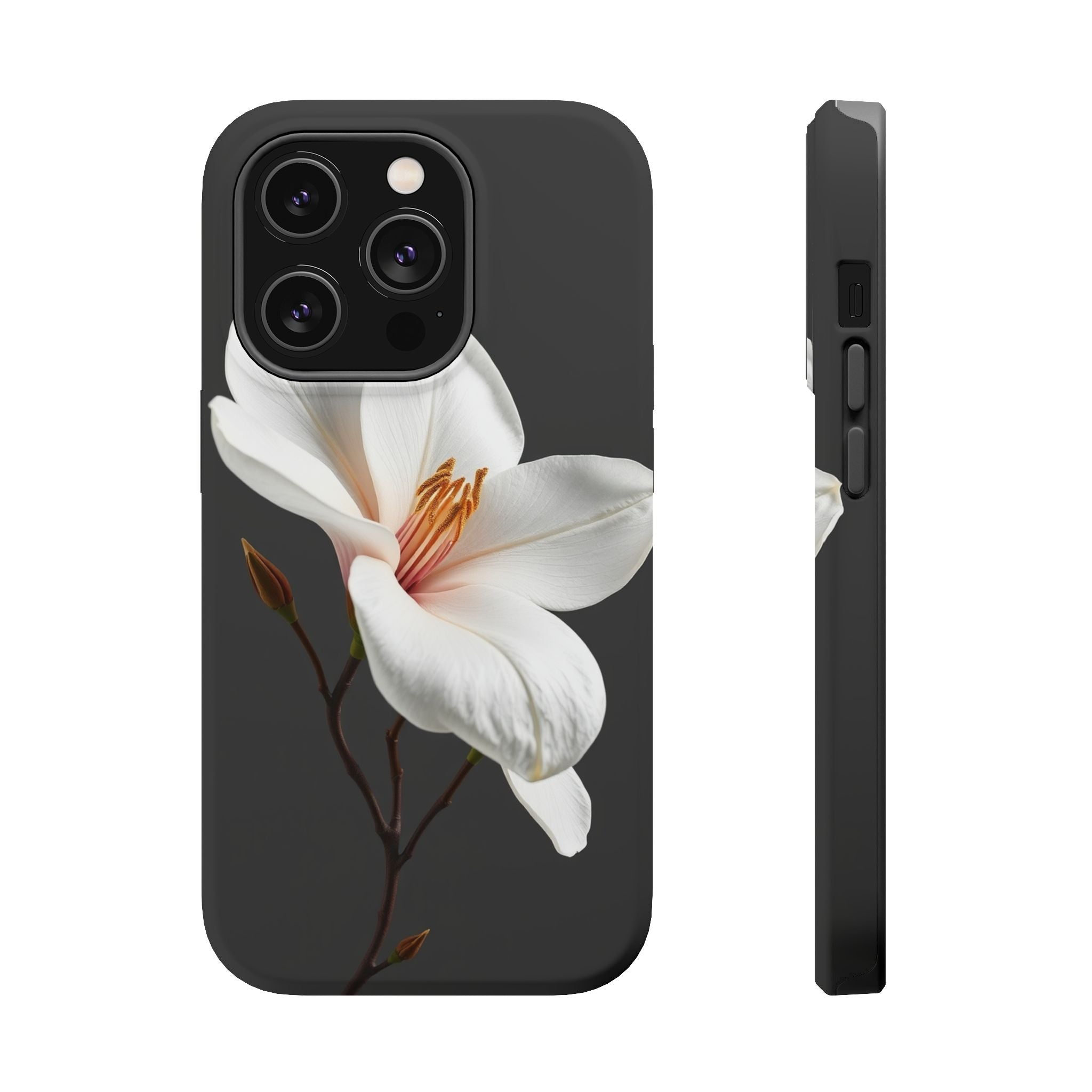 iPhone Earthy Magnolia Dream Design Slim Everyday Designer Case · iPhone Case