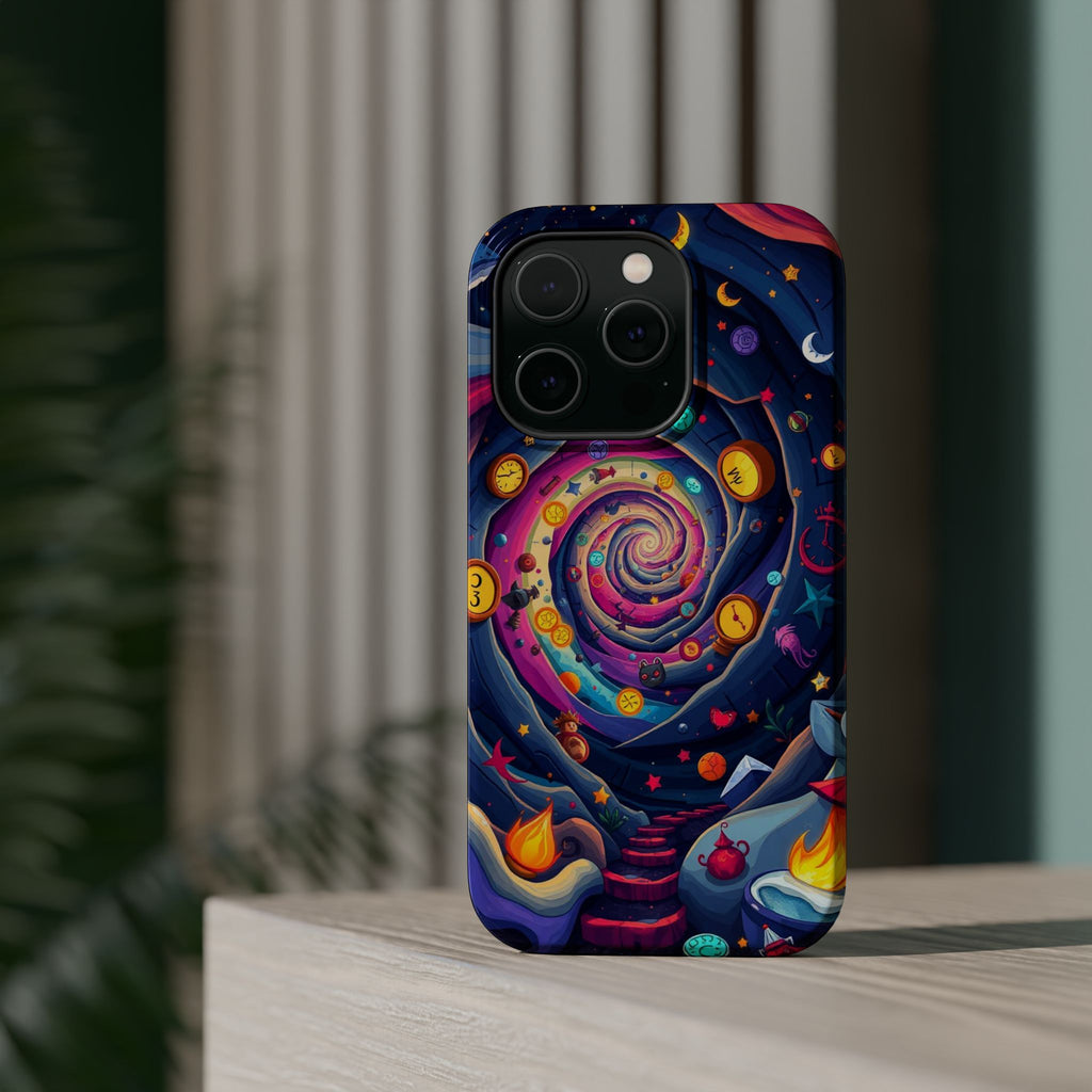 iPhone Time Portal Swirl Kids Fun iPhone Phone Case Gift Clean Minimal · iPhone