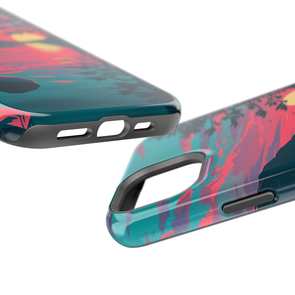 iPhone Dreamy Lake at Twilight Design Slim Everyday iPhone 16 Designer · iPhone