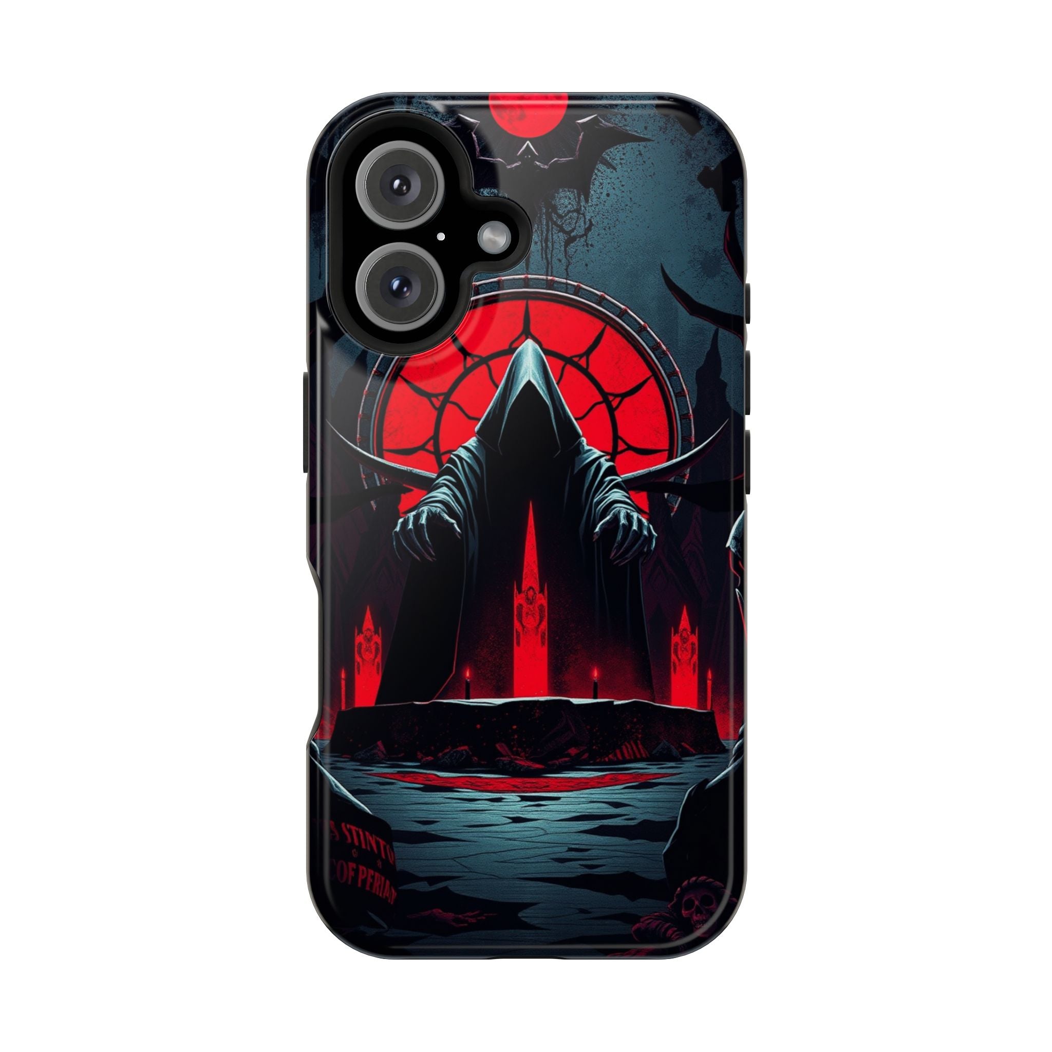 iPhone Serene Necromancer Circle Design Slim Everyday Designer Case · iPhone Cas