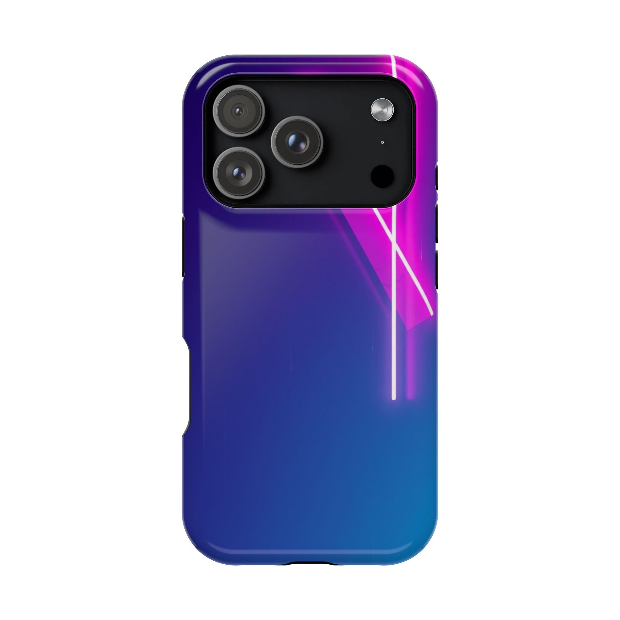 iPhone 1990s Geometric Neon Electric Art Slim Everyday Designer Case · iPhone Ca