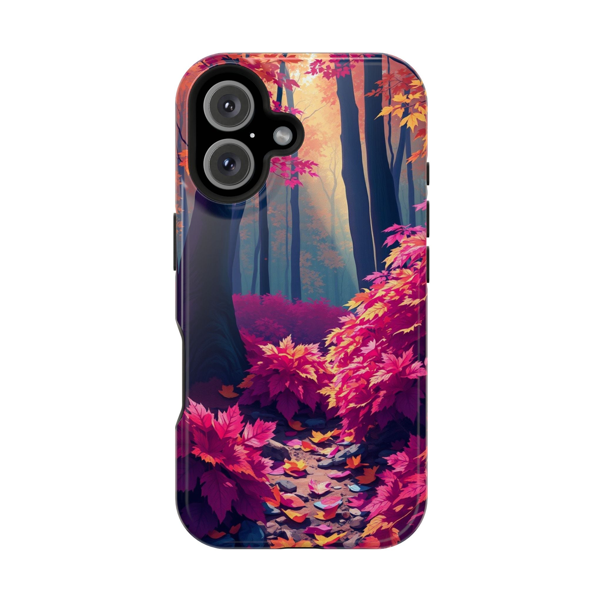 iPhone Earthy Autumn Forest Floor Design Slim Everyday iPhone Designer · iPhone