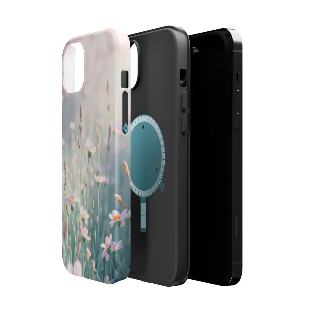 iPhone Spring Meadow Pastel Kawaii Bold Modern Everyday Snap Case · iPhone Case