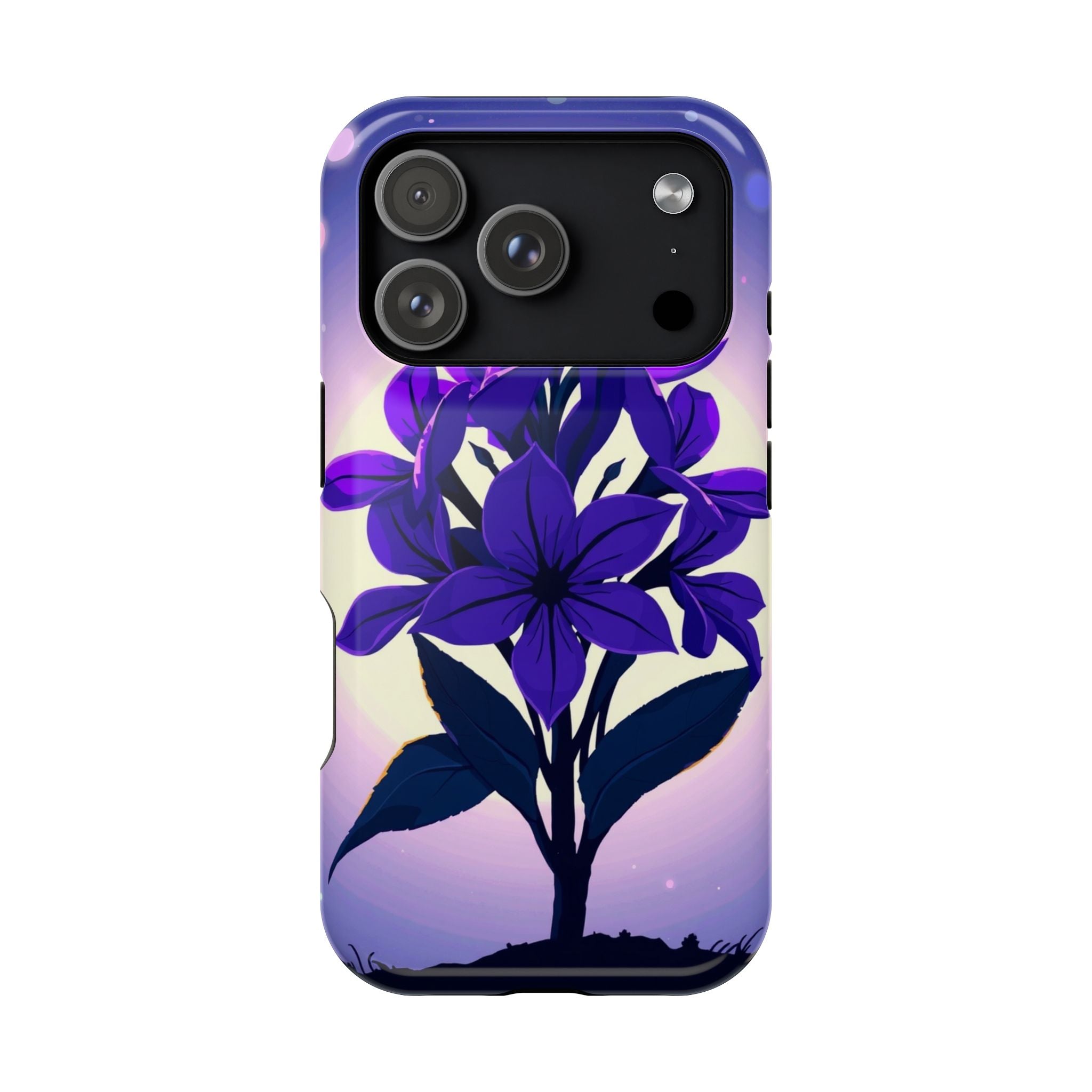 iPhone Floral Crown Mystic Art 13 Bold Modern Everyday Snap Case · iPhone Case