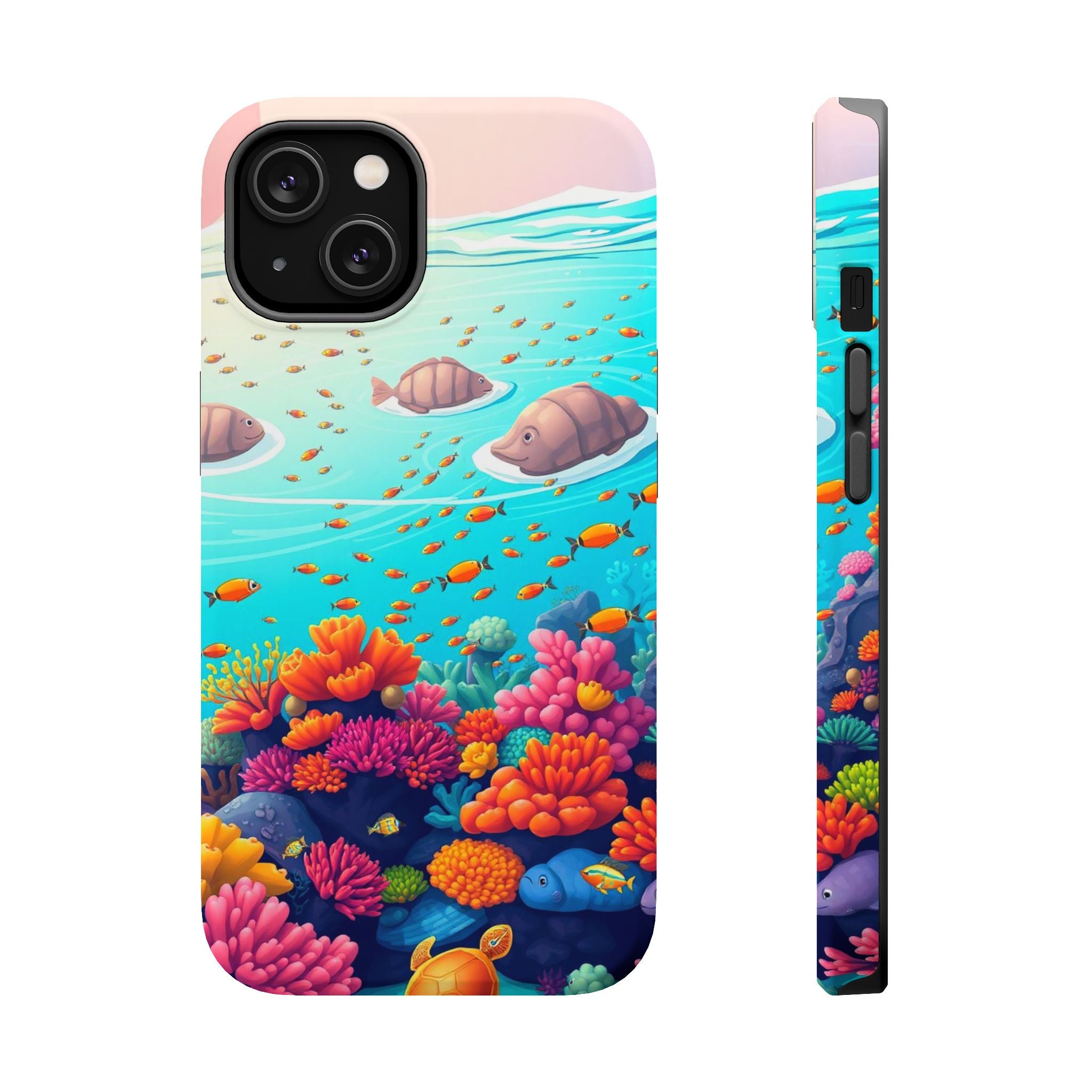 iPhone Coral Reef Panorama Kids Fun Phone Case Gift Slim Snap Case · iPhone Case