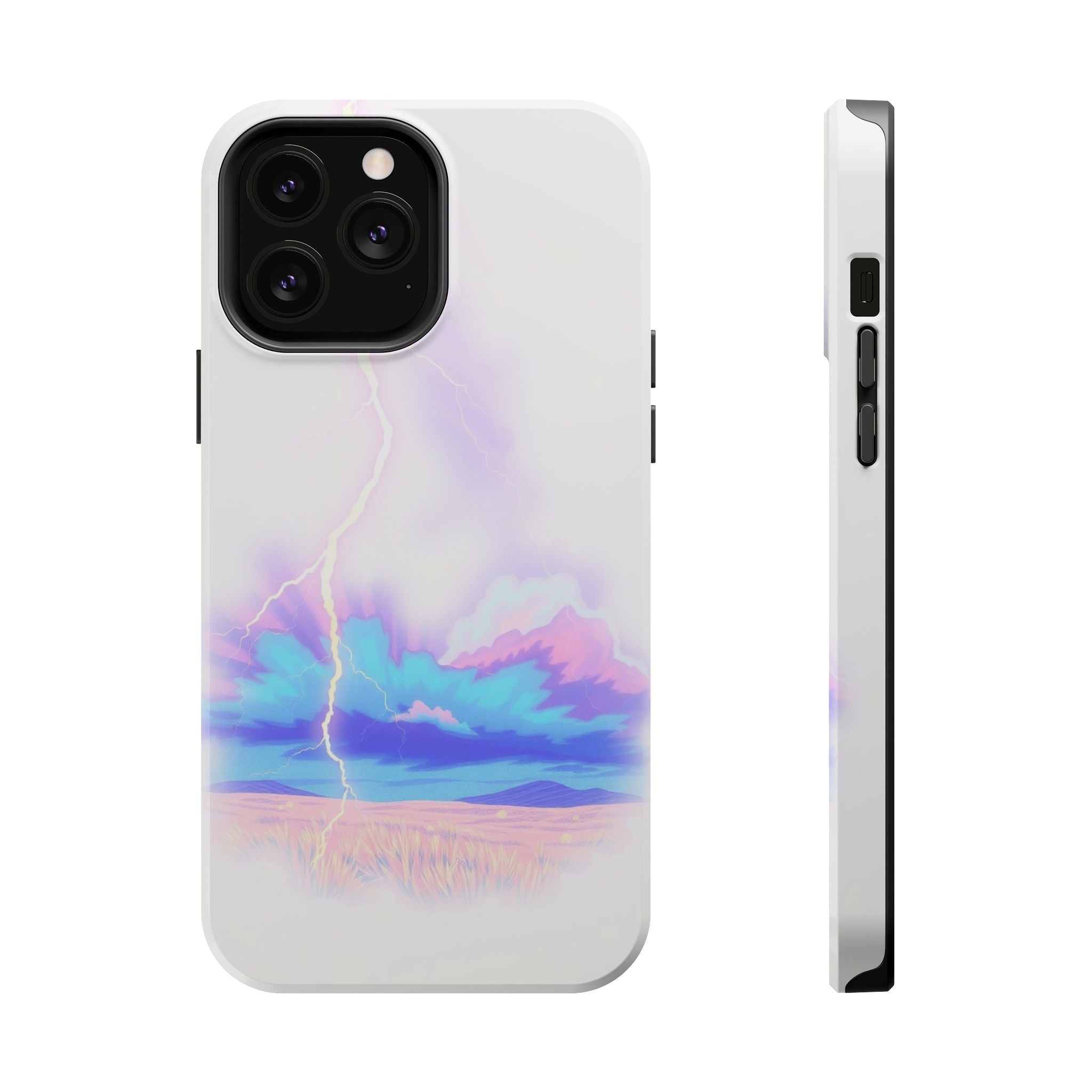 iPhone Lavender And Pearl Prairie Lightning Slim iPhone Everyday · iPhone Case