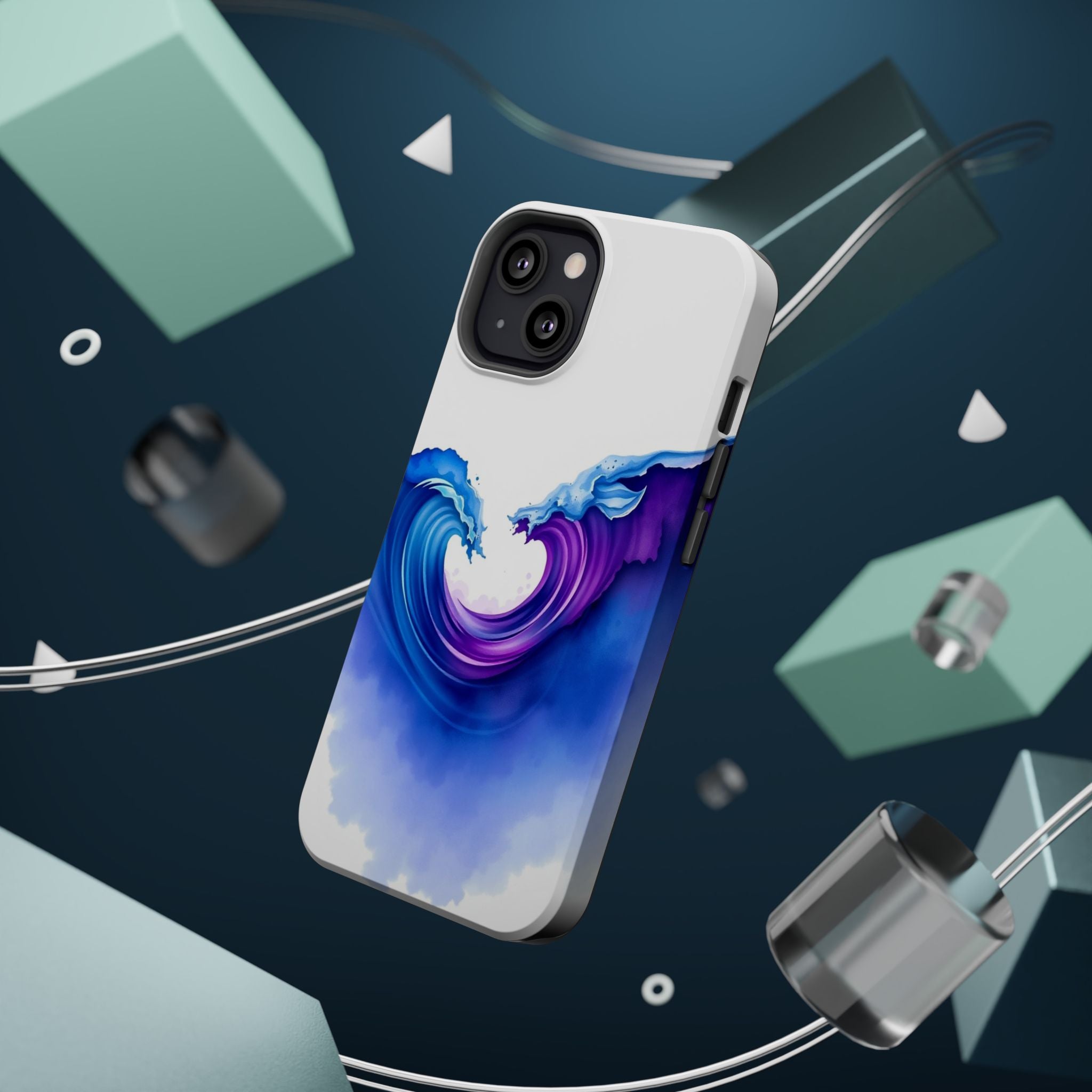 iPhone Sound Wave Enchanted Art Slim Everyday Designer Case · iPhone Case