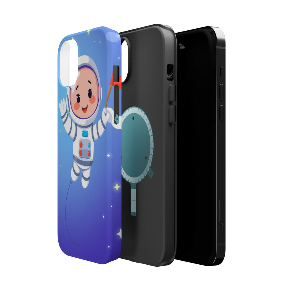 iPhone Cute Astronaut Floating Kids Fun iPhone Phone Case Gift Slim · iPhone Cas