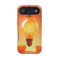 iPhone Edison Bulb Warm Enchanted Art Slim Everyday Designer Case · iPhone Case