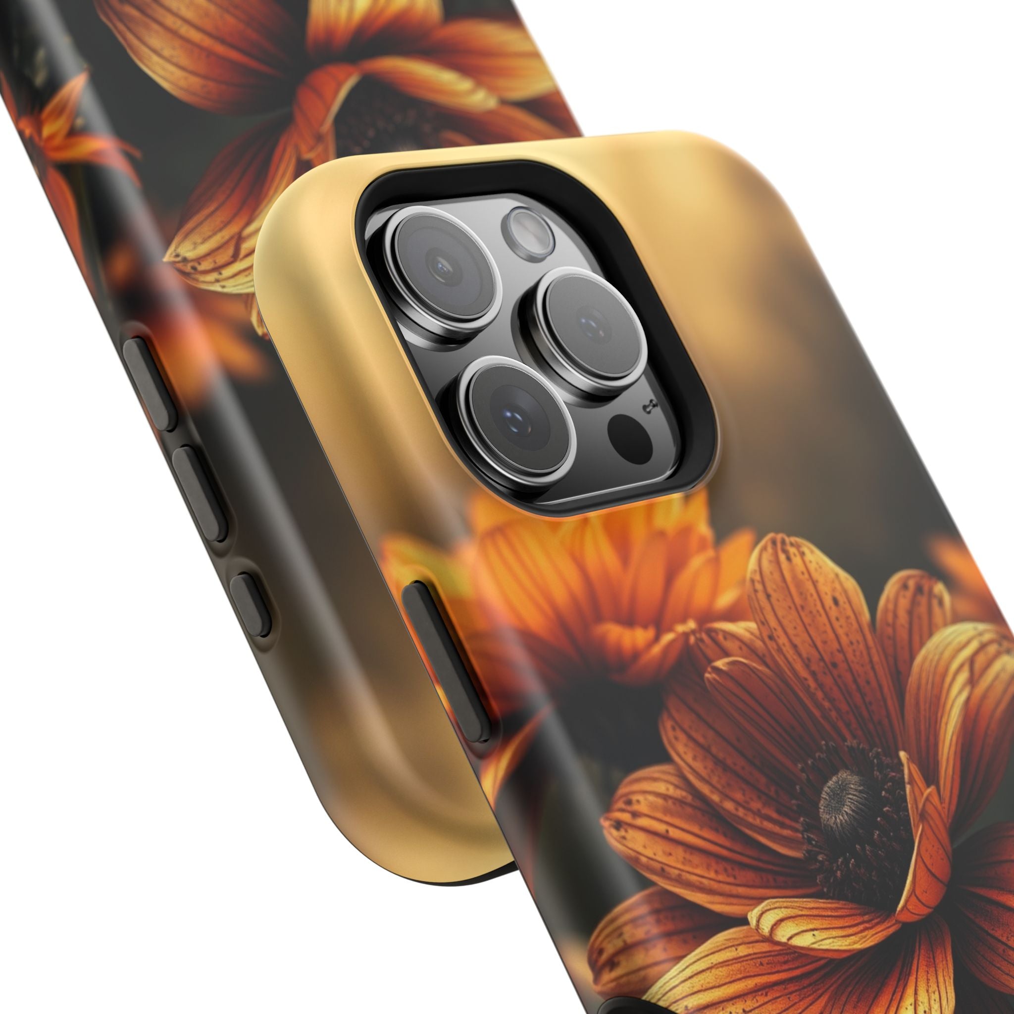iPhone Radiant Floral Ombre Design Bold Modern Everyday Snap Case · iPhone Case