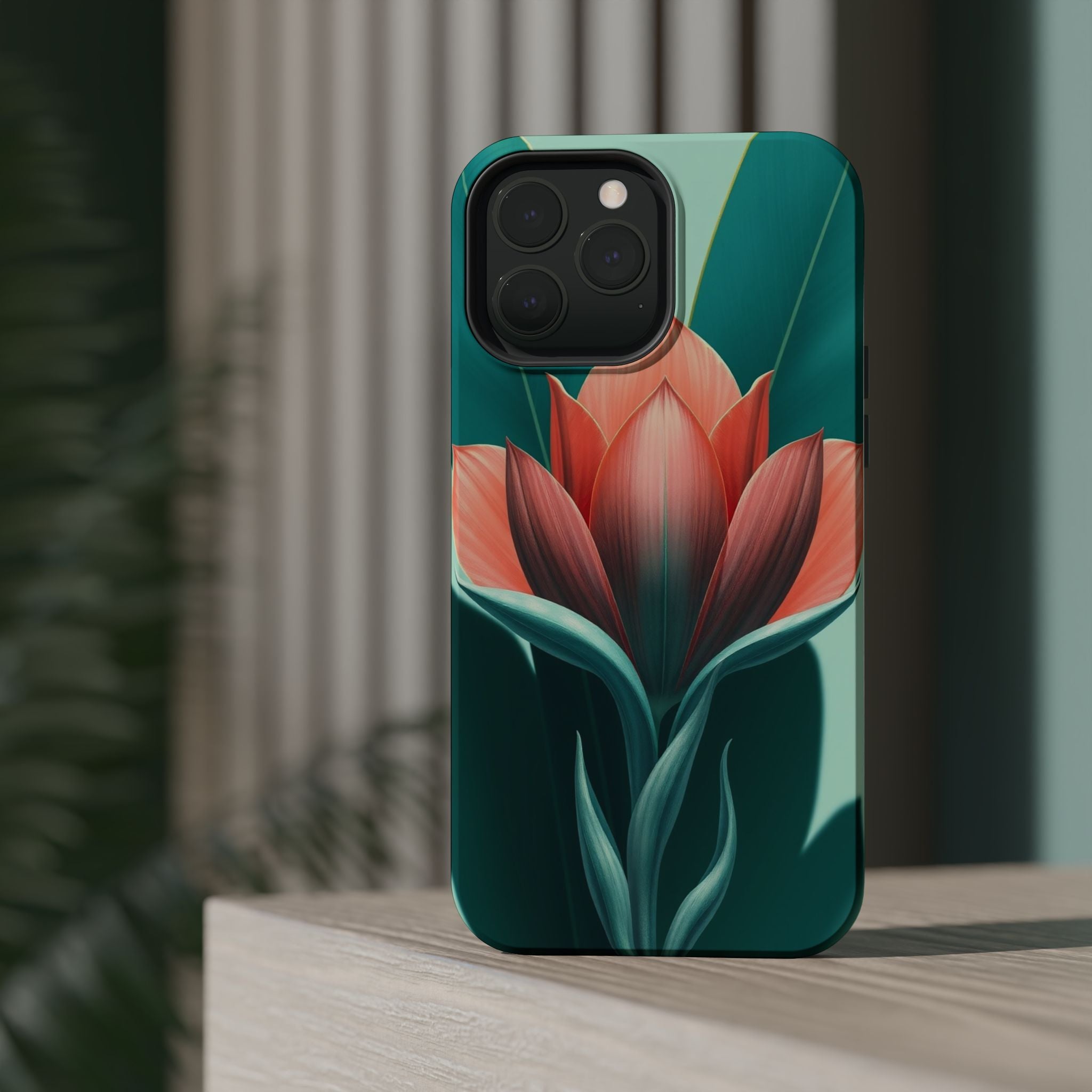 iPhone Dreamy Botanical Illustration Design Soft iPhone 14 Finish · iPhone Case