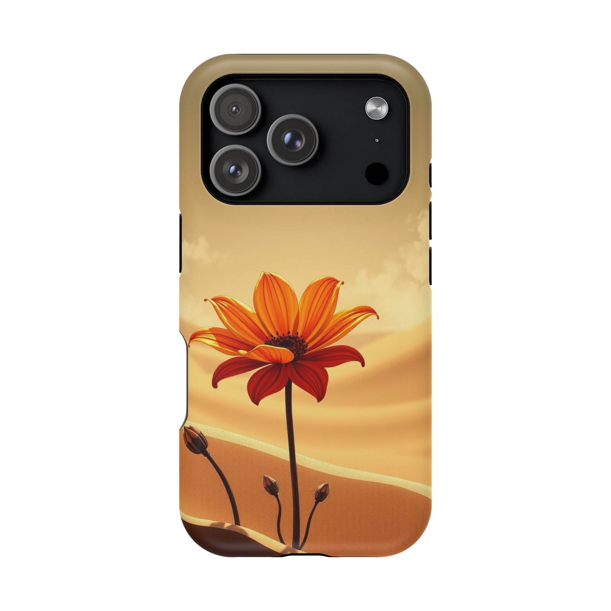 iPhone Neon Floral Dark Gothic Ink Bold Modern Everyday Snap Case · iPhone Case