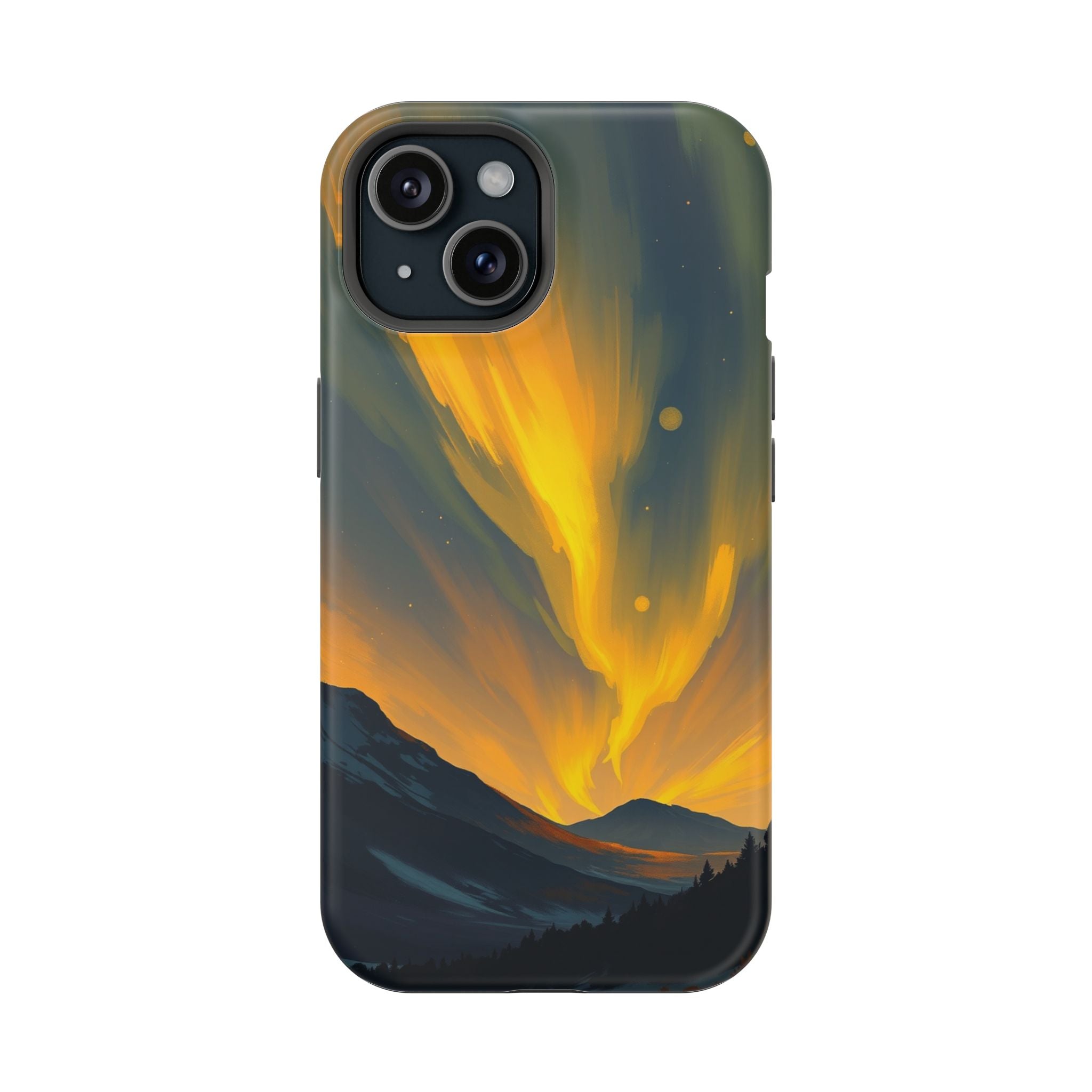 iPhone Serene Northern Lights Design Slim Everyday Designer Case · iPhone Case
